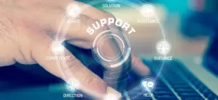 Computer network support