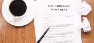 Partnership or shareholders agreement
