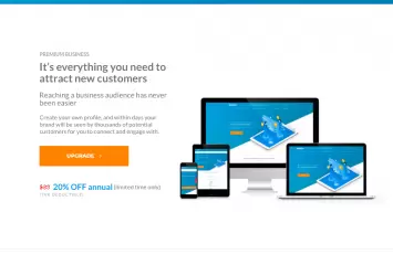 New Feature! Update your business' followers.