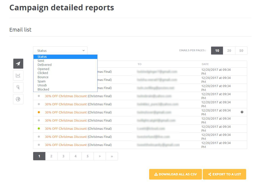 email list