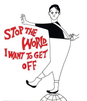 Stop the world I want to get off - the digital revolution and some food for thought