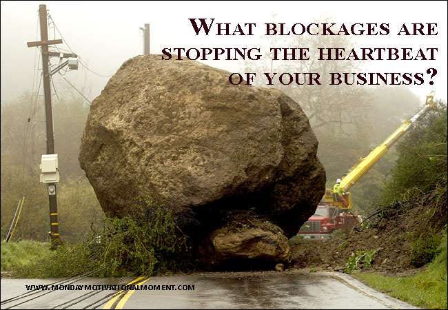 What blockages are stopping the heartbeat of your business?