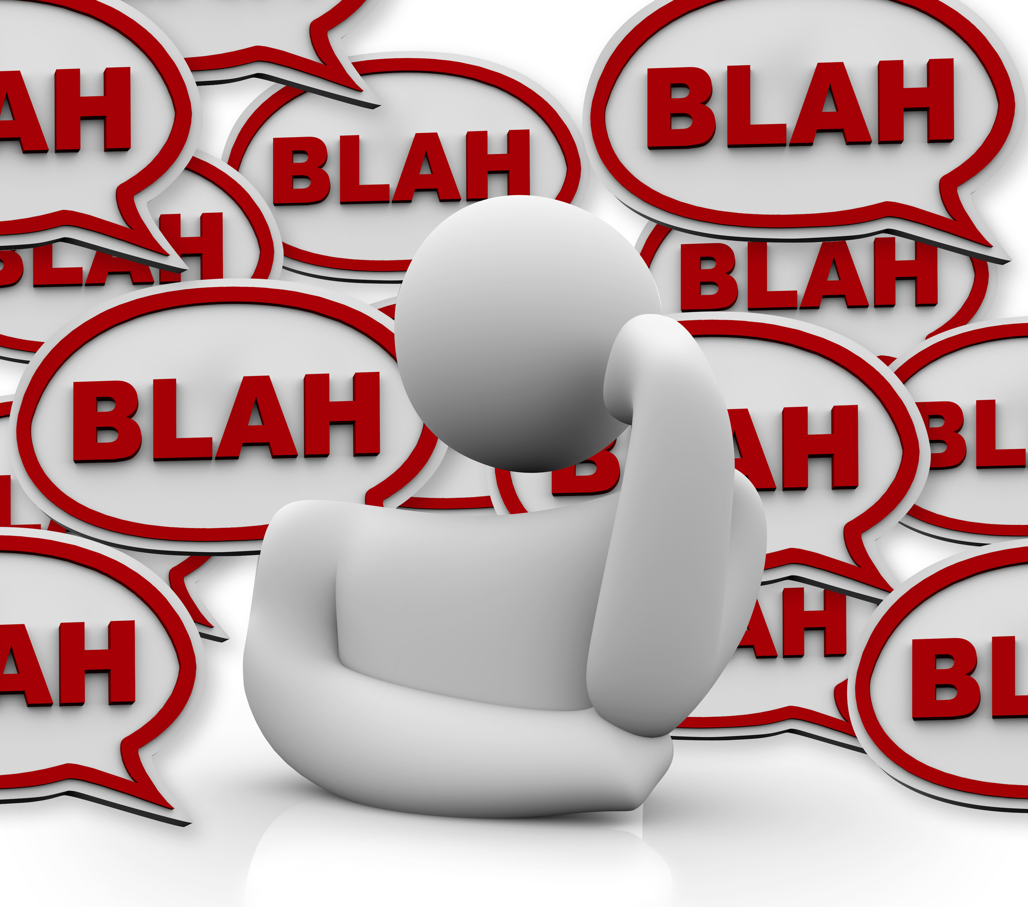 Information overload: cutting to the chase.