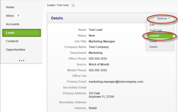Refresh your leads list at least once a year